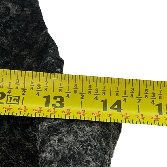 Banana Republic Dress Herringbone Sleeveless Black Gray Career‎ Petite Size 2 - Picture 3 of 9